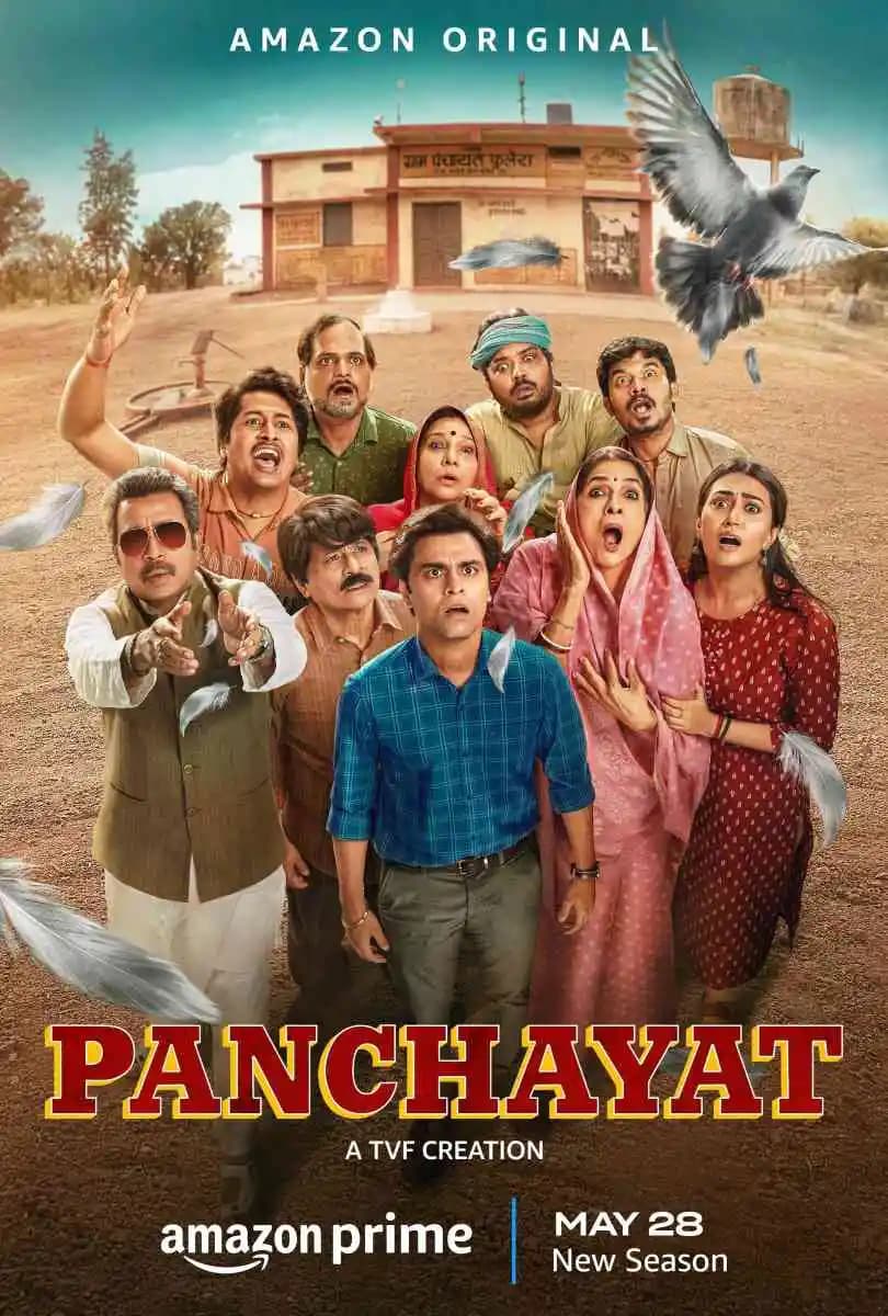 Poster of Panchayat – Season 3 (2024) Complete [Hindi DD5.1] WEB-Series