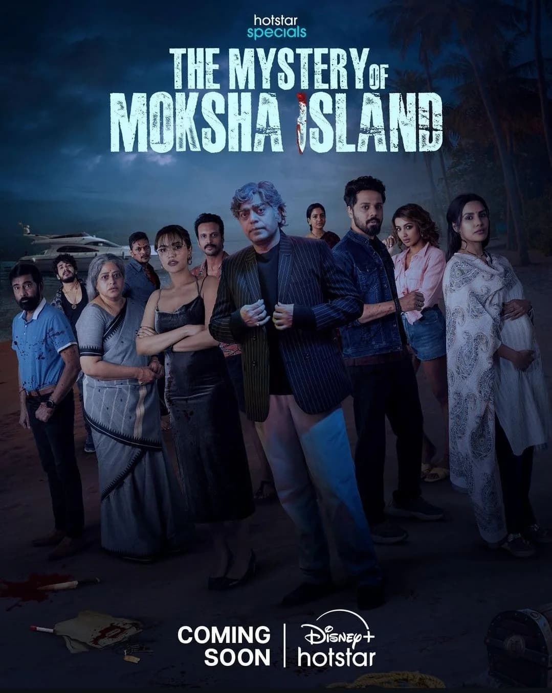 Poster of The Mystery of Moksha Island (2024) Season 1 Complete Hindi Series