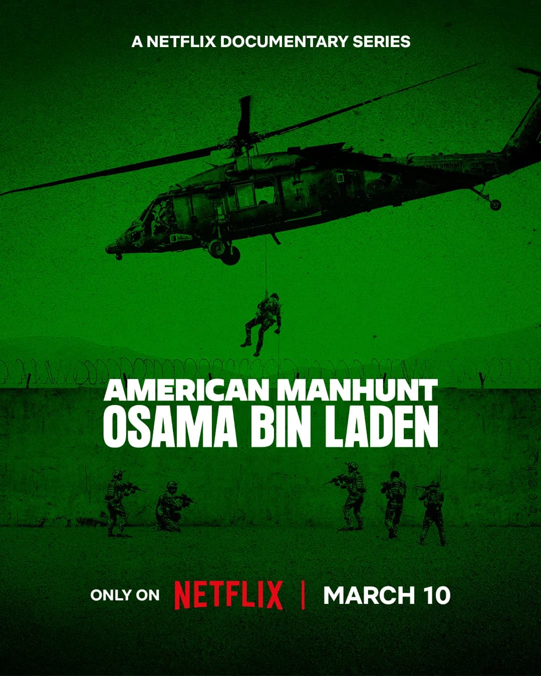 Poster of American Manhunt: Osama bin Laden (Season 1) Dual Audio {Hindi-English}