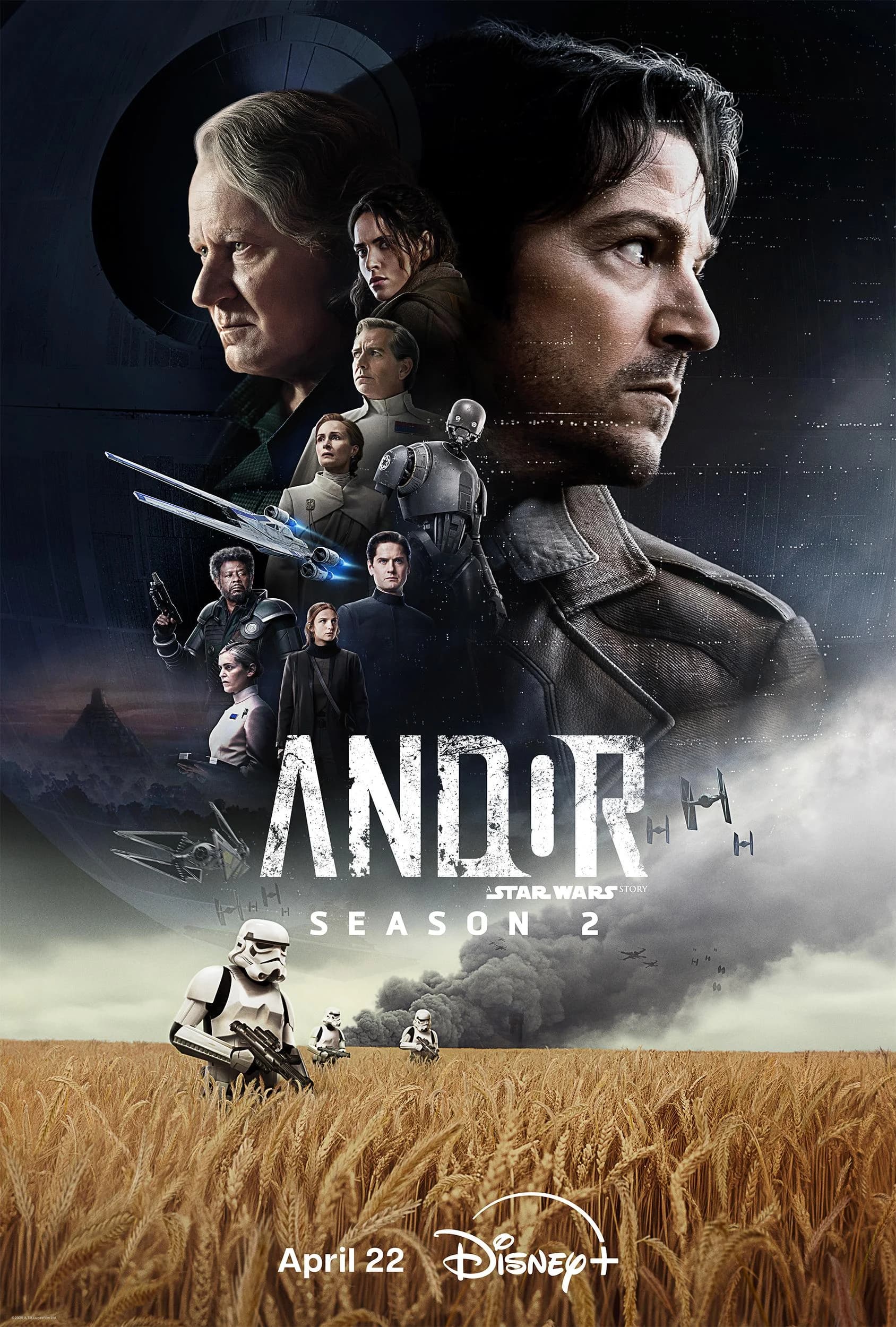 Poster of Star Wars: Andor (Season 1 – 2) [S02E03 Added] JioHotstar Dual Audio {Hindi-English}