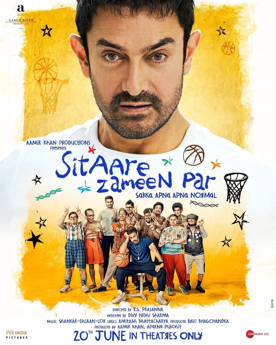 Poster of Sitaare Zameen Par
